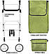 Сумка-візок ShoppingCruiser 3 Wheels Green (650071), фото 6