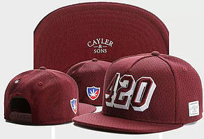Снепбек Snapback Кепка Бейсболка Сніпбек Cayler Sons 420