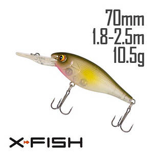 Воблер X-Fish Beaver 70F 70mm 10.5g #014 (1.8-2.5m)