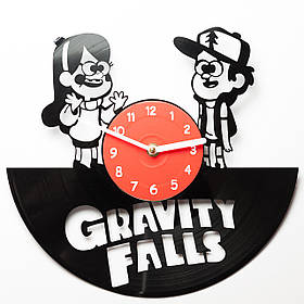 Годинник вінілові Gravity Falls подарунок