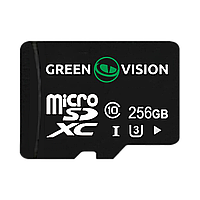 Картка пам'яті GreenVision microSDXC 256GB Class10 (без адаптера)