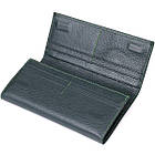 Модний гаманець для жінок із натуральної шкіри ST Leather 23099 Зелений, фото 5