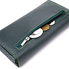 Модний гаманець для жінок із натуральної шкіри ST Leather 23099 Зелений, фото 8