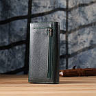 Модний гаманець для жінок із натуральної шкіри ST Leather 23099 Зелений, фото 10