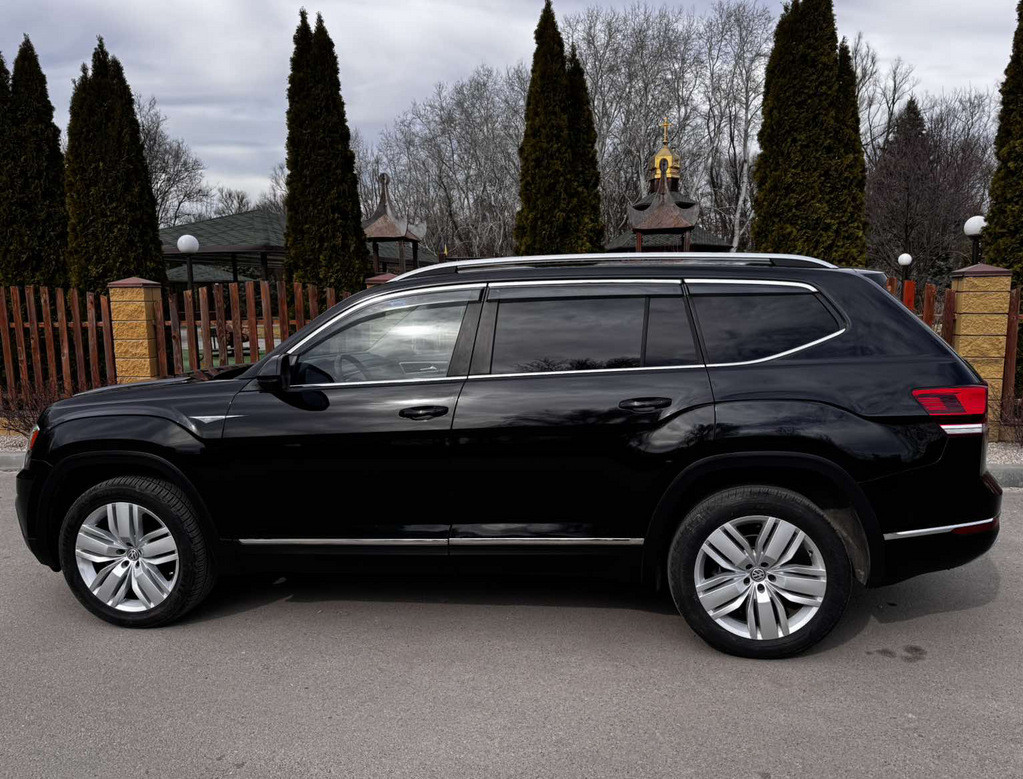 Вітровики з хромом Niken Luxury (6 шт) для Volkswagen Atlas (Terramont) від VLF комп., фото 1