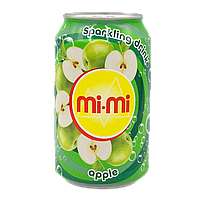 Безалкогольний газований напій mi-mi (з смаком яблука) 330 мл