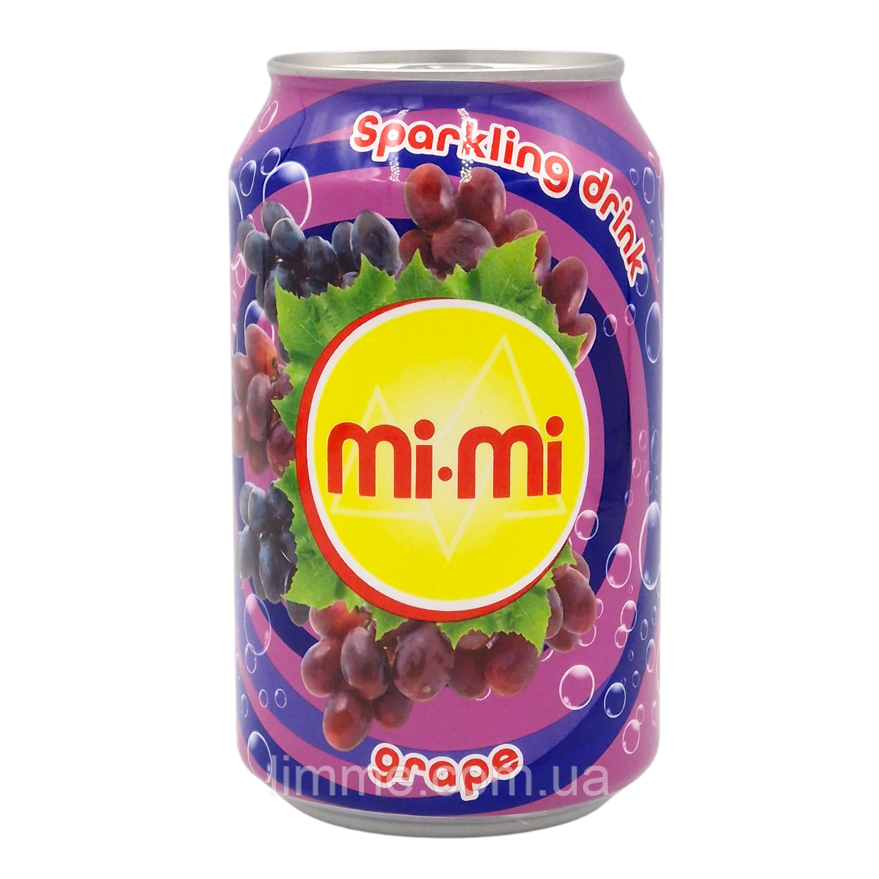 Безалкогольний газований напій mi-mi (зі смаком винограду) 330 мл.