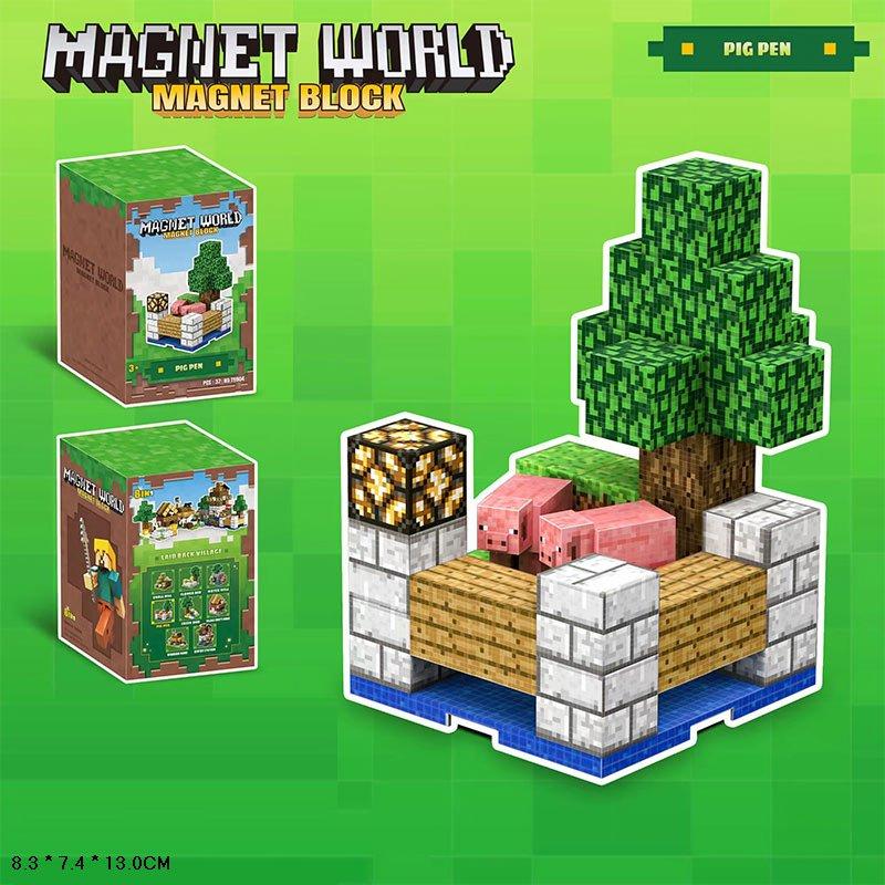 Іграшковий набір магнітний, з магнітними тваринами, кор. 8,3*7,4*13см /24-2/, фото 1