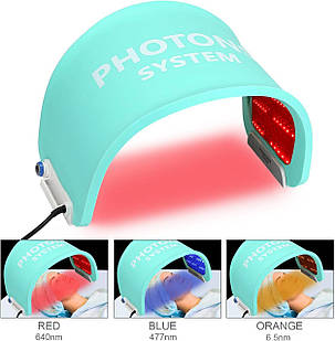 PHASZ PDT LED Light Therapy Фотодинамічний догляд за шкірою обличчя Омолодження Фотонна терапія Апарат., фото 3