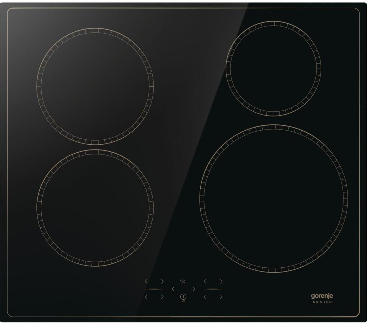 Gorenje Варильна поверхня індукційна, 60см, PowerBoost, TouchControl, StayWarm, блокування від дітей, чорний