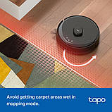TP-Link Робот-пилосмок TAPO RV 30 MAX LIDAR з підтримкою вологого прибирання + док-станція, фото 8