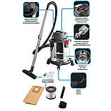 Graphite professional battery vacuum cleaner Energy+ 18V, container 20 l, 4.03 kg, without battery and spare, фото 4