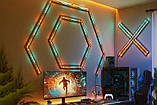 Govee Набір настінних світильників H1063 Gaming Wall light Expansion Kit, RGBIC, WI-FI/Bluetooth, фіолетовий, фото 4