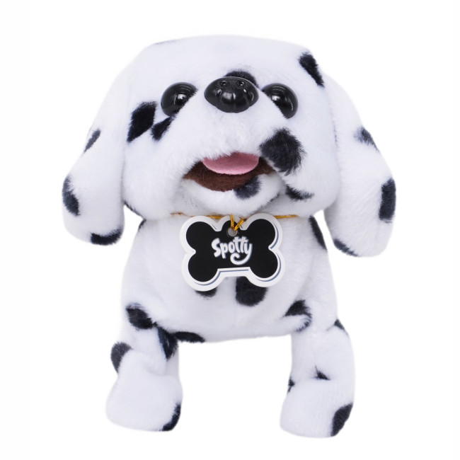 Інтерактивна іграшка Pugs at play Далматин Spotty (звукові ефекти, ходить, на батарейках) ST-PAP02
