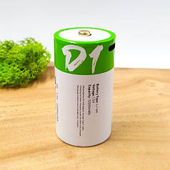 Акумуляторна батарея D (R20) з входом USB TYPE-C, 8000 mAh