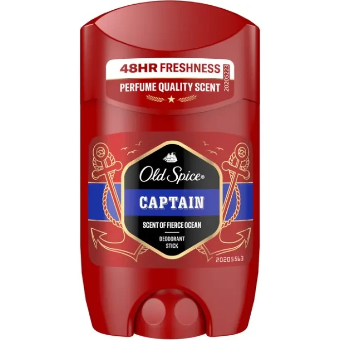 Дезодорант-стік для чоловіків Old Spice Captain 50 г, фото 1