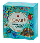Чай чорний і зелений Lovare Champagne Splashes у пірамідках, 15 шт., фото 3