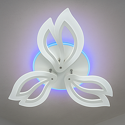 Люстра Led на кухню Vatan Light 76W до 18 кв.м колір  1182/3 WH