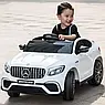Дитячий електромобіль на акумуляторі Mercedes M 4560 на радіокеруванні для дітей 3-8 років білий, фото 3