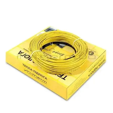 Кабельна тепла підлога в стяжку In-Therm ADSV 20/1080 Вт 5,3 м кв., фото 3