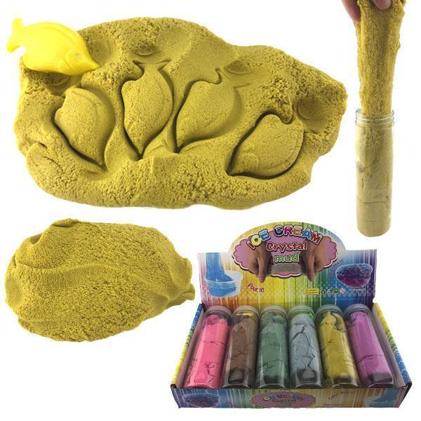 Пісок жуйка для рук кольорова для дітей набір 18 шт., фото 1