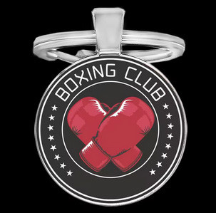 Брелок спортивний для ключів Бокс Boxing Club