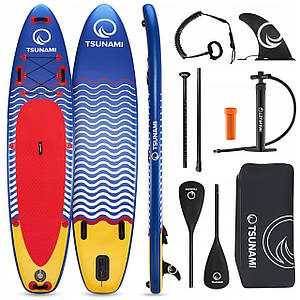 Надувна SUP дошка TSUNAMI 350 см із веслом Wave T04