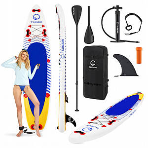 Надувна SUP дошка TSUNAMI 350 см із веслом Wave T09 Poland