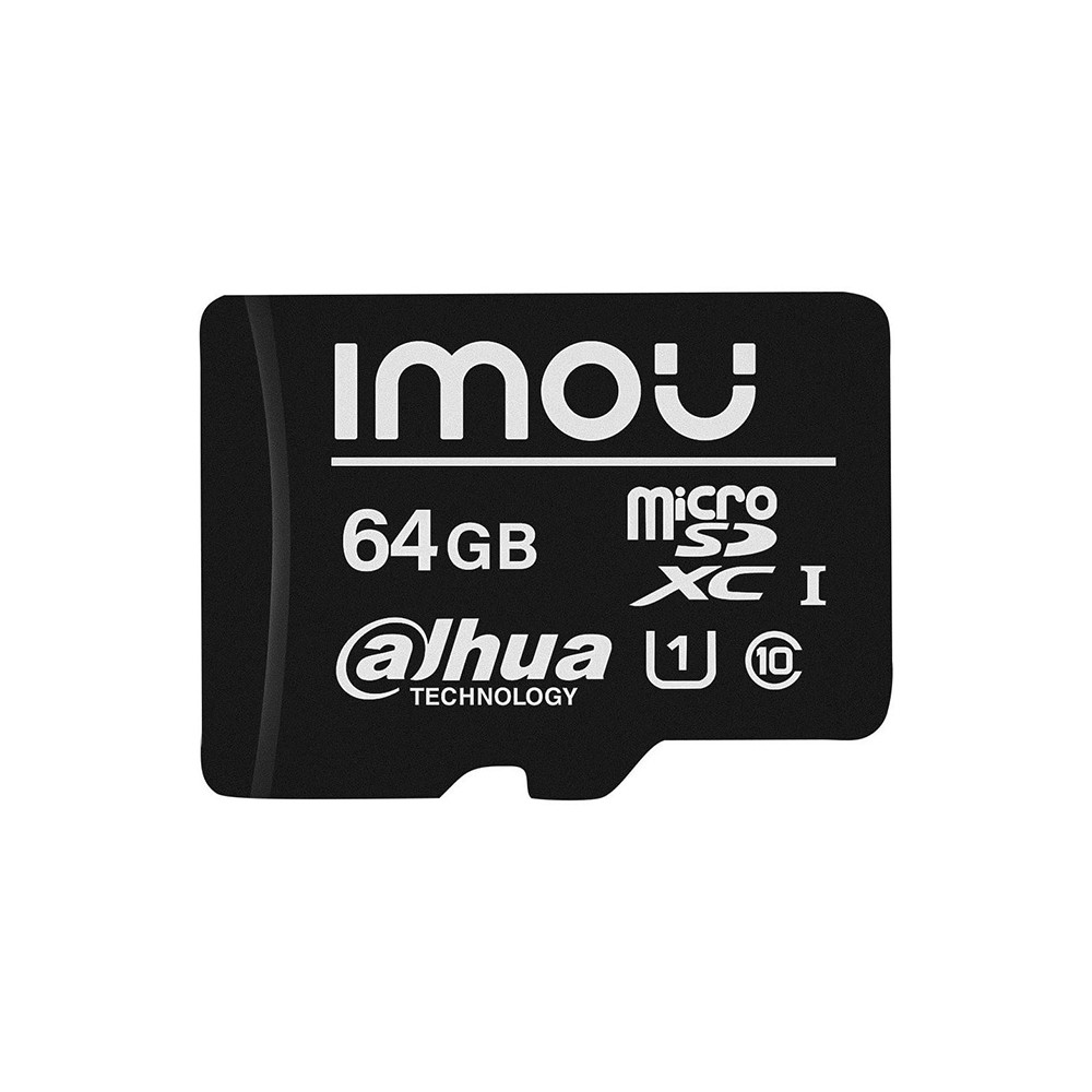 Картка пам'яті Imou MicroSD 64 ГБ ST2-64-S1 високошвидкісна карта для відеоспостереження та пристроїв зберігання