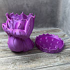 Горщик для квітів Змінна дівчина Ваза для сухості Фіолетовий шовк, фото 2