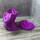 Горщик для квітів Змінна дівчина Ваза для сухості Фіолетовий шовк, фото 4