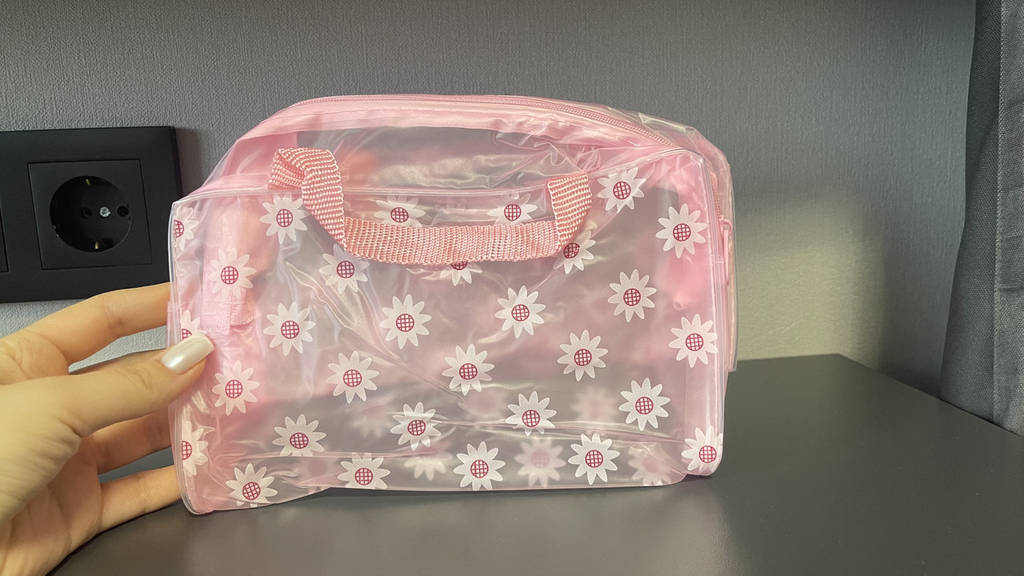 Компактная водонепроницаемая косметичка сумка-органайзер для путешествий и хранения - Косметичка водонепрони - фото покупателей 1