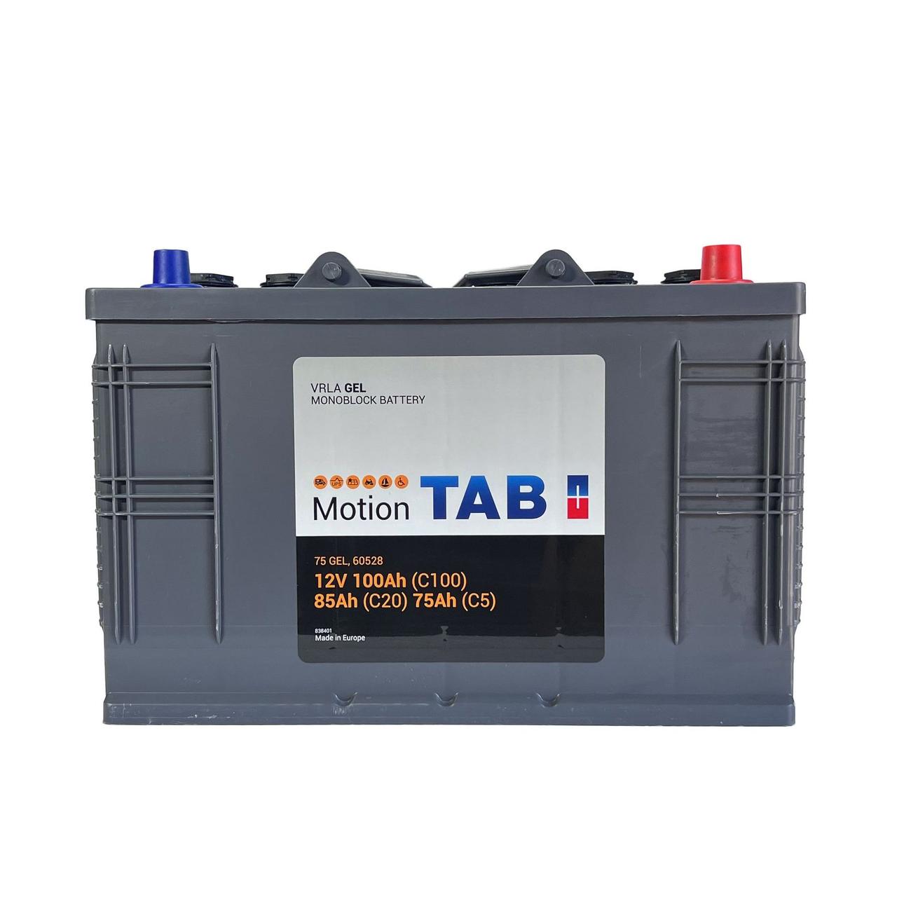 Акумулятор TAB Motion GEL 12V 100Ah (Б/В)