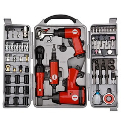 Набір пневматичних інструментів Hecht 002075E (71 шт.)