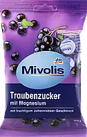 Леденцы Mivolis с магнием и смородиновым вкусом для поддержания энергии, иммунитета и мышц, 100 гр., Германия
