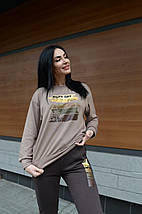 Двокольоровий костюм з принтом "Nopeday"| Норма, фото 2