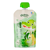 Пюре Galicia Baby Яблуко-груша-шпинат для дітей від 6-ти місяців 90 г