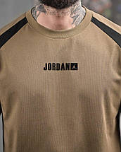 Футболка Jordan dry-fit коричнева 4 ДЛ6483, фото 6