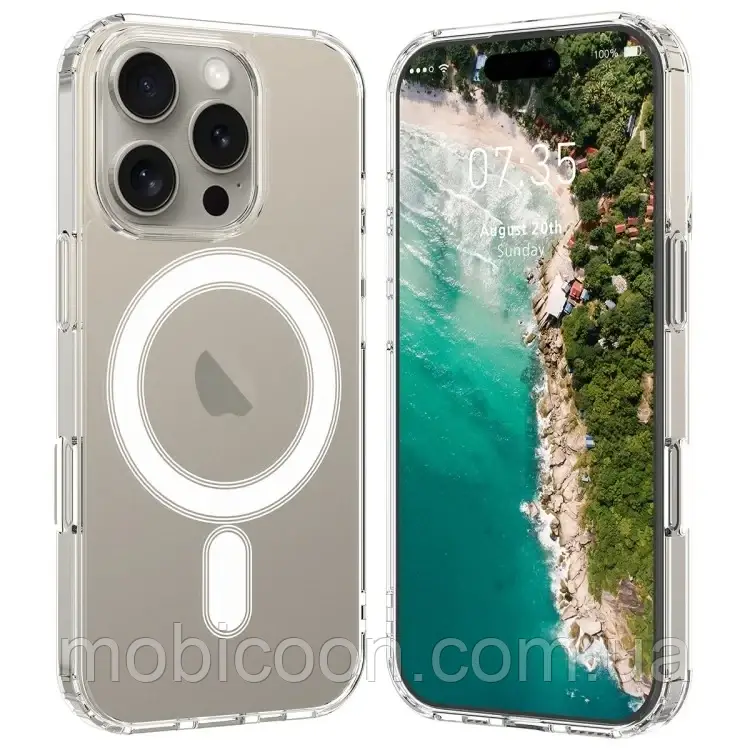 Чохол Clear Case з MagSafe для iPhone 16 Pro