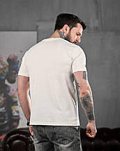 Футболка CK Slim fit beg 4 ДЛ6478, фото 6