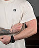 Футболка CK Slim fit beg 4 ДЛ6478, фото 7