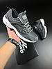 Чоловічі кросівки Reebok Fury Adart gray Рібок фурі адарт сірі замш сітка, фото 3