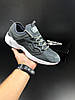 Чоловічі кросівки Reebok Fury Adart gray Рібок фурі адарт сірі замш сітка, фото 5