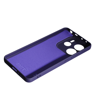 Силіконовий чохол Case SMTT (AA) для Xiaomi Redmi Note 14 (5G) Dark Violet, фото 2