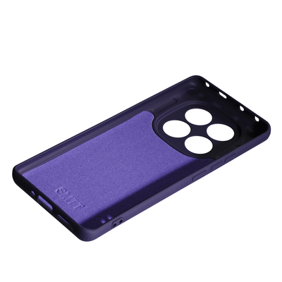 Силіконовий чохол Case SMTT (AA) для Xiaomi Redmi Note 14 Pro Plus (5G) Dark Violet, фото 2