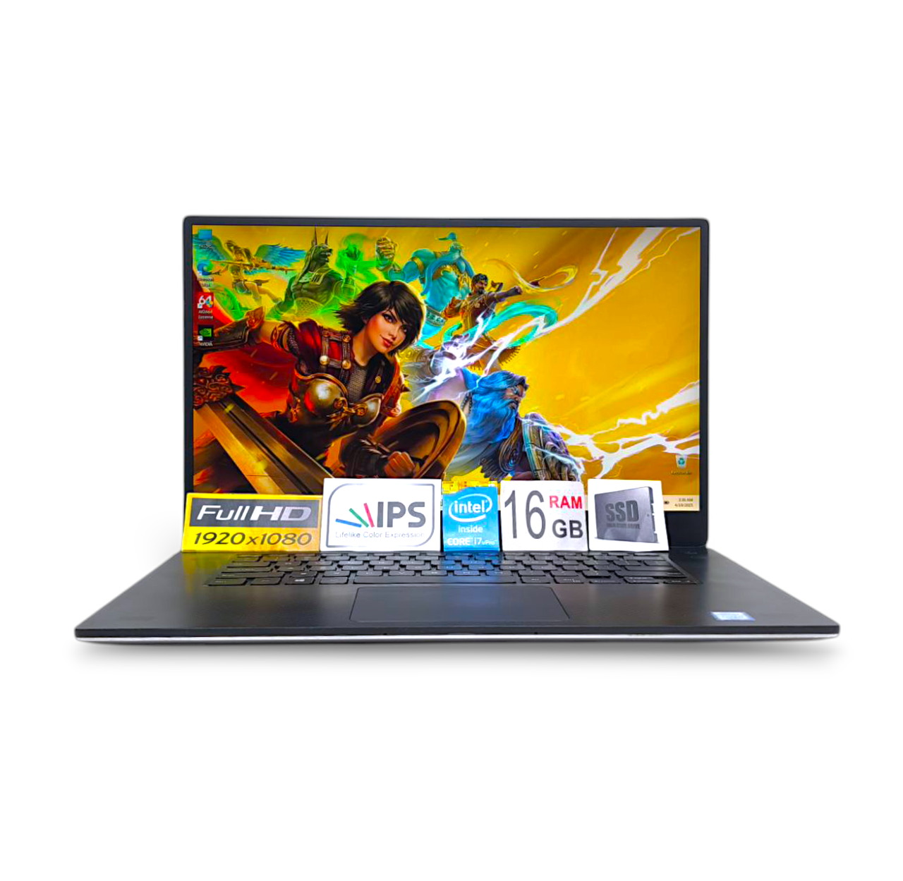 Графічна станція Dell XPS 15 9560 15.6 IPS FHD Core i7-7700HQ 16GB SSD 512GB NVIDIA GTX 1050 4GB