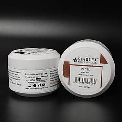 Гель для нарощування STARLET PROFESSIONAL UV GEL, Yellow Pink, 50 мл