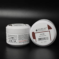 Гель для нарощування STARLET PROFESSIONAL UV GEL, Dark Yellow Pink, 50 мл