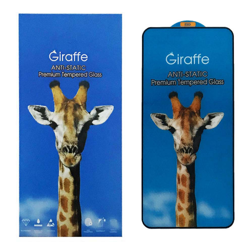 Захисне скло для телефона Samsung S24 Plus чорне Giraffe Anti-static, фото 1
