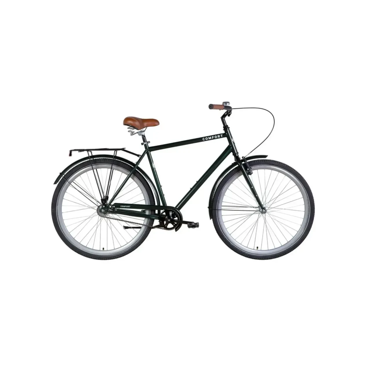 Велосипед ST 28" Dorozhnik COMFORT MALE Velosteel рама-22" темно-зелений 2024